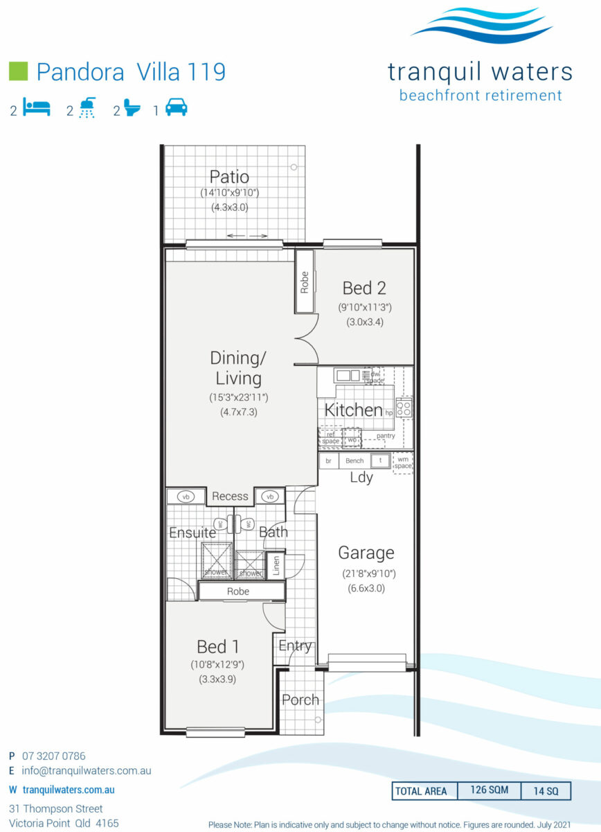 Generic Floorplan - Elm Garden - September 2018
