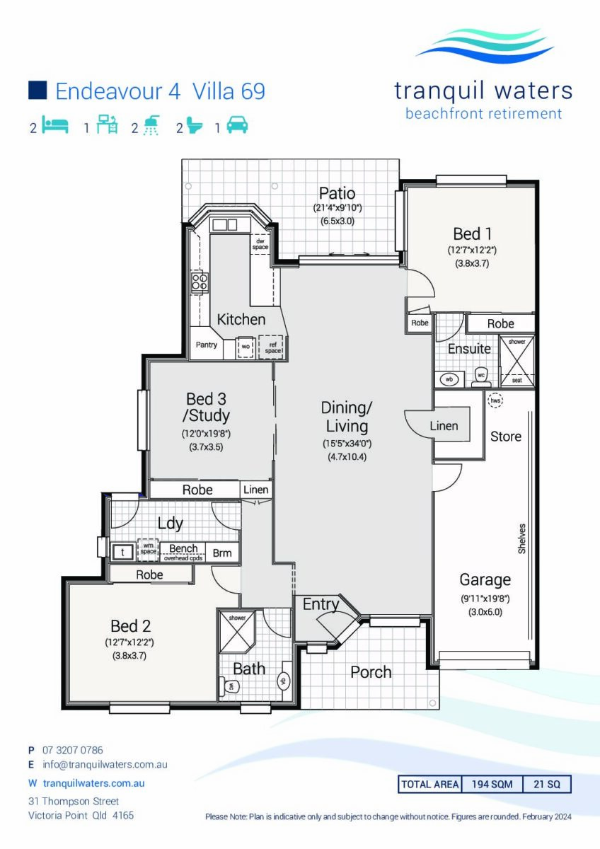 Generic Floorplan - Elm Garden - September 2018