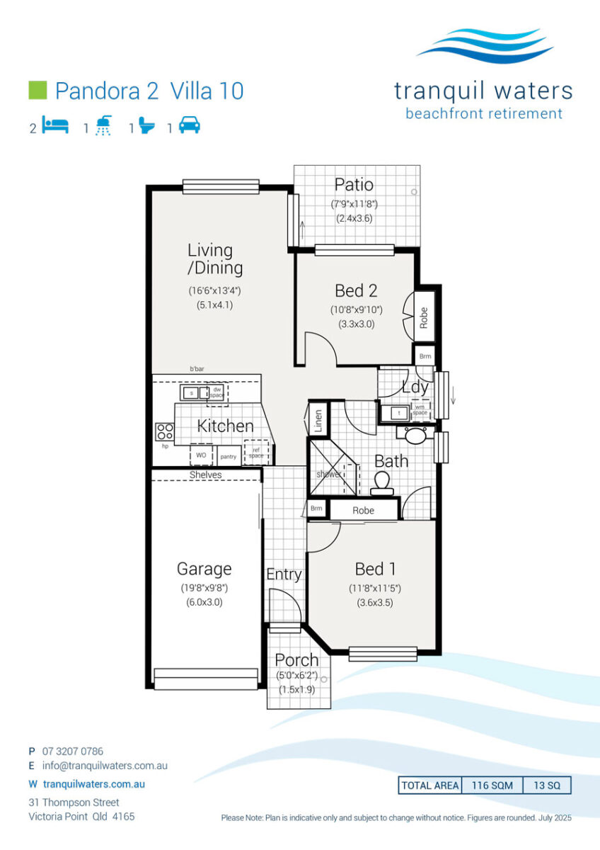 Generic Floorplan - Elm Garden - September 2018