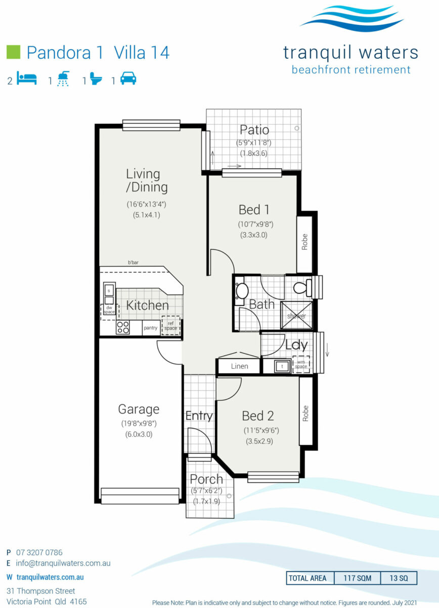Generic Floorplan - Elm Garden - September 2018